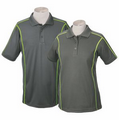 Men's or Ladies' Polo Shirt w/ Contrasting Fashion Stitching - 25 Day Custom Overseas Express